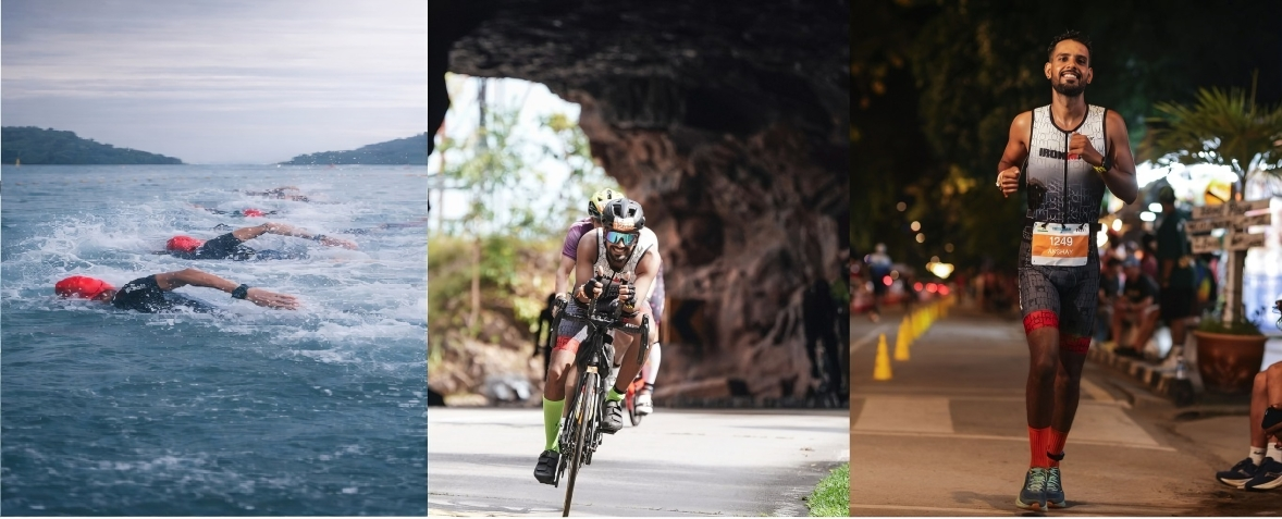 Endurance athlete in motion